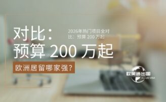 2026年热门项目全对比：预算 200 万起，欧洲居留哪家强？