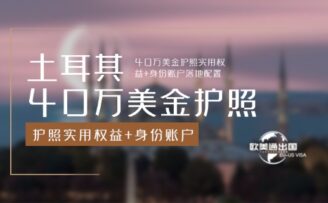 土耳其移民攻略：40万美金护照实用权益+身份账户落地配置